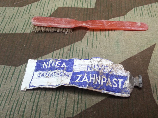 Original Nivea Toothpaste Tube w/ Brush