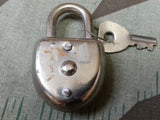 Small German Lock Shield Shape