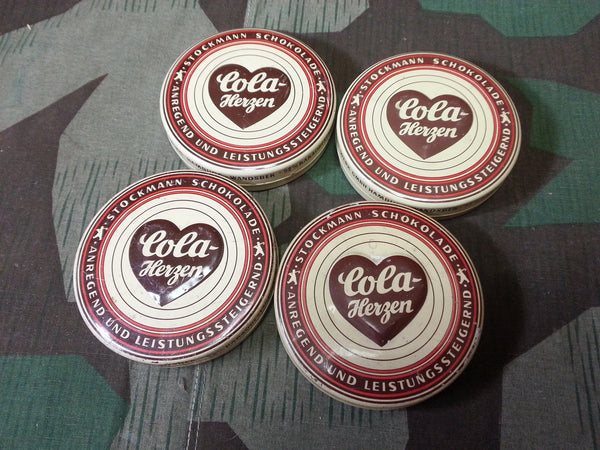 Cola Herzen Chocolate Tin