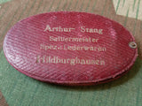 Arthur Stang Saddle Maker Advertsing Mirror