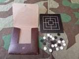 Dame Mühle Game Set (Checkers / Nine Men's Morris)