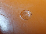 Original Orange Butter Dish AH