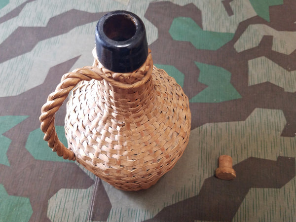 Wicker Glass Jug