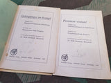 German Stenography Books 1943 (Set of 2)