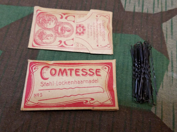 German Hair Pins in Packaging