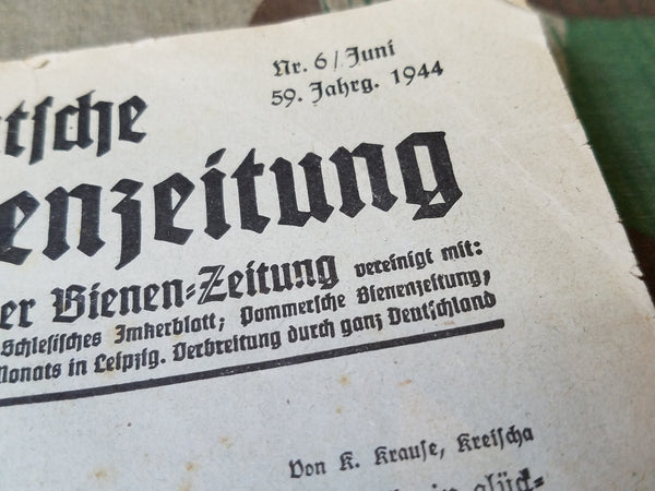 Ostdeutsche Bienenzeitung Beekeeper's Newspaper June 6 1944