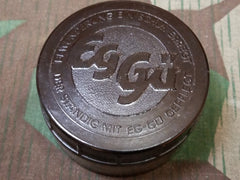 Eg-gu Shoe Polish Glass/Bakelite