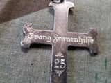 Evang. Frauenhilfe Silver Cross Pendant