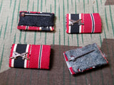 Original War Merit Cross and Eastern Front "Frozen Meat" Ribbon Bar