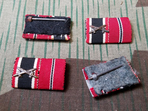 Original War Merit Cross and Eastern Front "Frozen Meat" Ribbon Bar