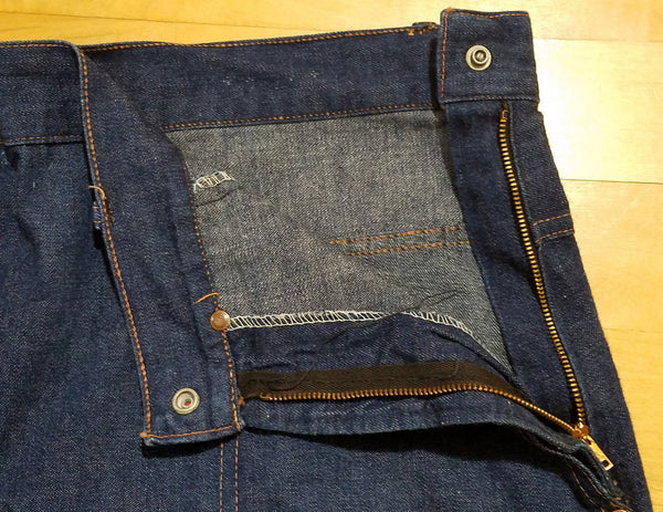 Side Zipper Jeans (37"-38" waist)