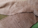German Tan Socks Mens Size 11 1/2
