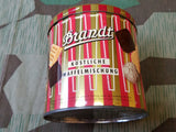 Period Striped Brandt Cookie Tin