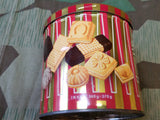 Period Striped Brandt Cookie Tin