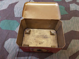 Eduscho Coffee Tin w/ 1939 Eduscho Magazine
