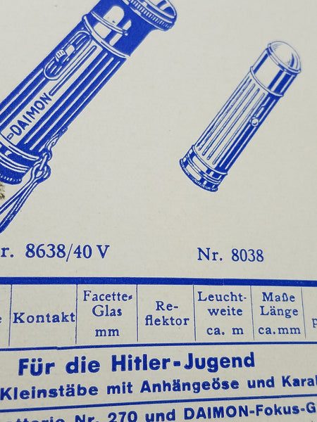 Orange & Blue Flashlight (Same Style Advertised to HJ) AS-IS