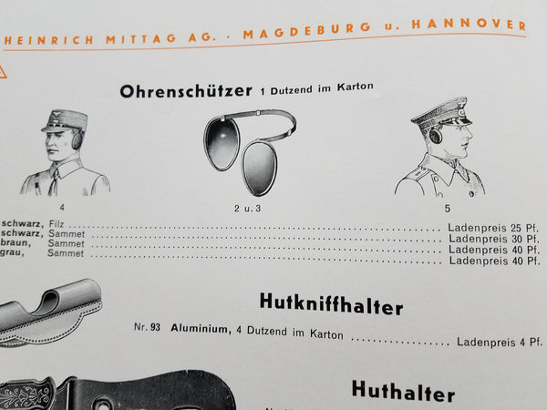 Original German Earmuffs AS-IS