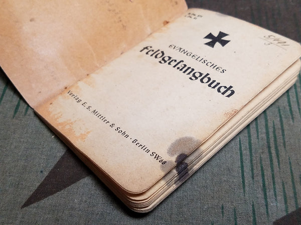 Original Feldgesangbuch Evangelical Song Book