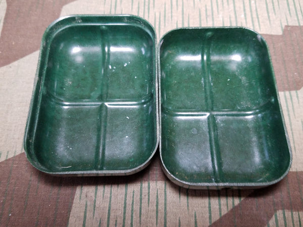 Original Green Bakelite Soap Dish w/ German Soap