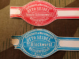 Original Sausage Wrappers Leberwurst, Schinkenwurst, Blockwurst (Set of 3)