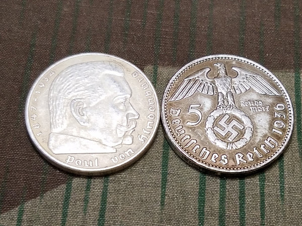 Reproduction 5 ReichsMark Coins