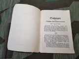 German Railroad Union Book 1922
