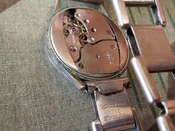 Period Junghans 15 Ruby Wristwatch
