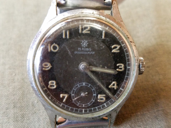 Period Junghans 15 Ruby Wristwatch