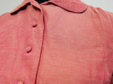 Button Down Pink Blouse <br> (B-36" W-28")