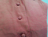 Button Down Pink Blouse <br> (B-36" W-28")