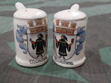 Munich Beer Krug Salt and Pepper Shakers
