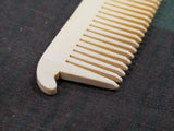 German Folding Pocket Comb Brown Celluloid