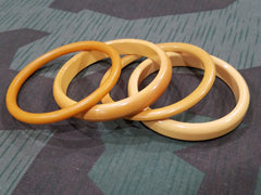Vintage Butterscotch Bakelite Bangle Bracelet Lot