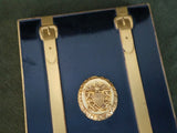 Matching US Navy Sweetheart Compact & Bracelet