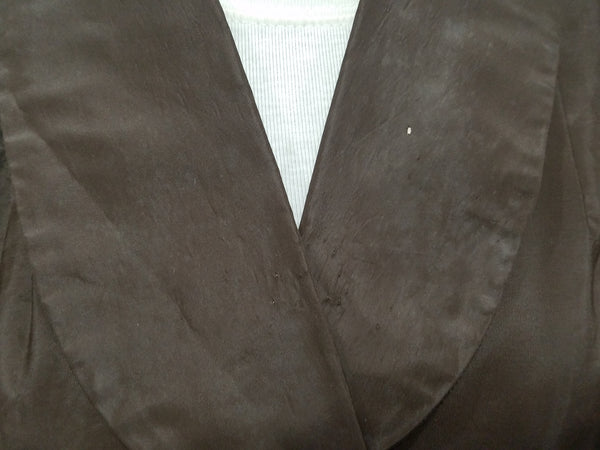 Brown Button Down Dress <br> (B-43" W-37" H-54")