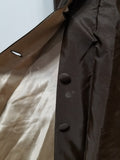 Brown Button Down Dress <br> (B-43" W-37" H-54")