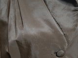 Brown Button Down Dress <br> (B-43" W-37" H-54")