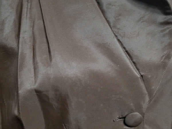 Brown Button Down Dress <br> (B-43" W-37" H-54")