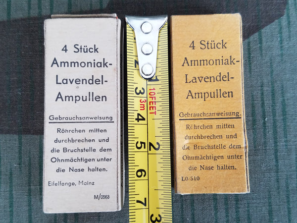 Two Boxes Ammoniak-Lavendel-Ampullen Smelling Salts