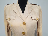 ANC Army Nurse Beige Jacket (as-is) <br> (B-36" W-28")