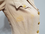 ANC Army Nurse Beige Jacket (as-is) <br> (B-36" W-28")