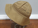 Tan WAAC WAC Daisy Mae Summer Hat (Size 21 1/2)