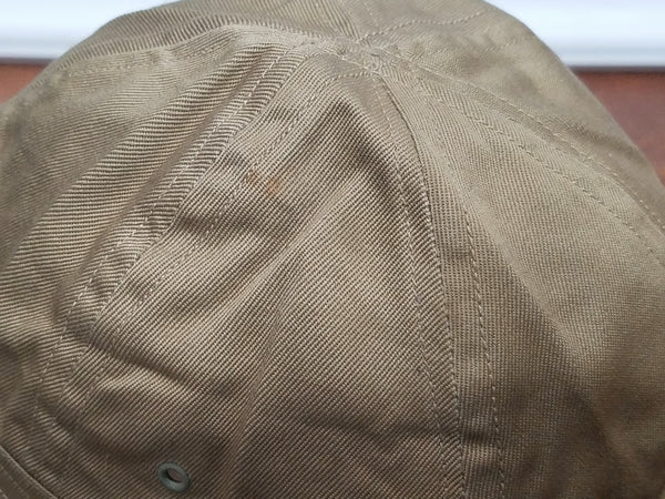 Tan WAAC WAC Daisy Mae Summer Hat (Size 21 1/2)