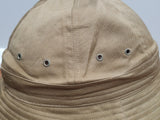 Tan WAAC WAC Daisy Mae Summer Hat (Size 21 1/2)