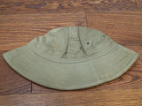 Tan WAAC WAC Daisy Mae Summer Hat (Size 21 1/2)