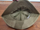 Tan WAAC WAC Daisy Mae Summer Hat (Size 21 1/2)