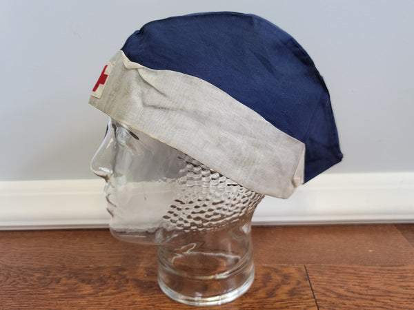 American Red Cross Production Corps Uniform Dress and Hat <br> (B-35" W-28" H-36.5")