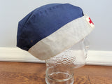 American Red Cross Production Corps Uniform Dress and Hat <br> (B-35" W-28" H-36.5")