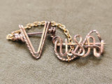USA V for Victory Wire Pin