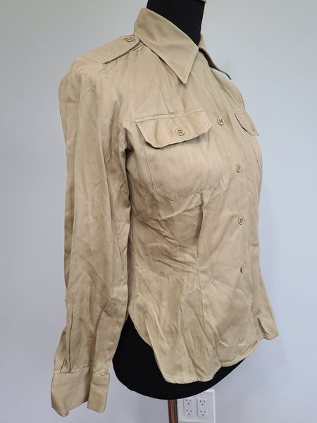 Khaki Women's WAC Undershirt 10R <br> (B-38" W-32")
